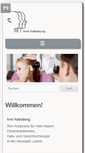 Mobile Screenshot of hno-habsburg.ch